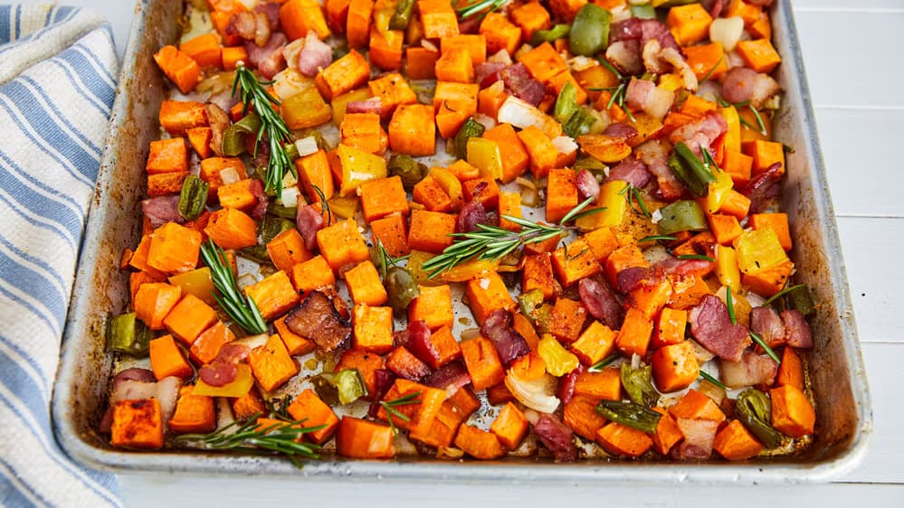 Sweet Potato Turkey Hash
