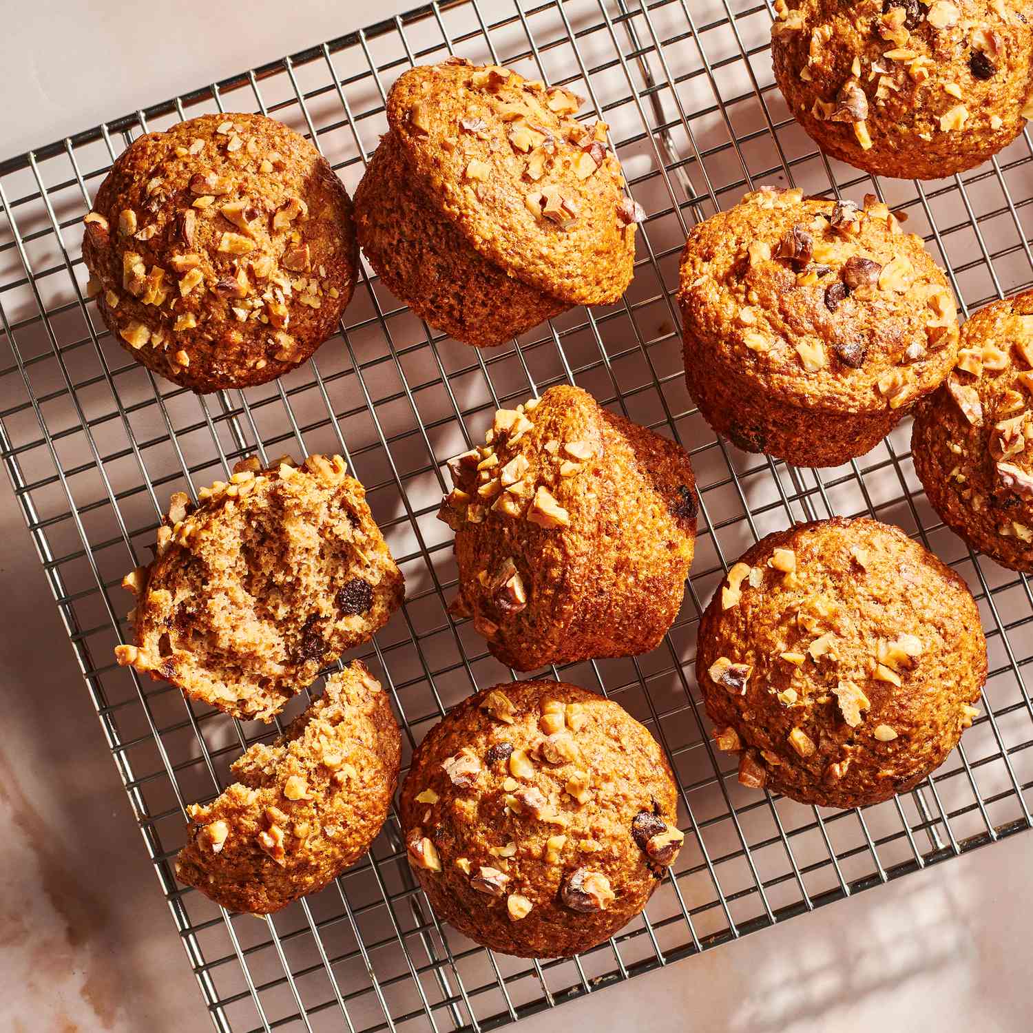Healthy Banana Oat Muffins