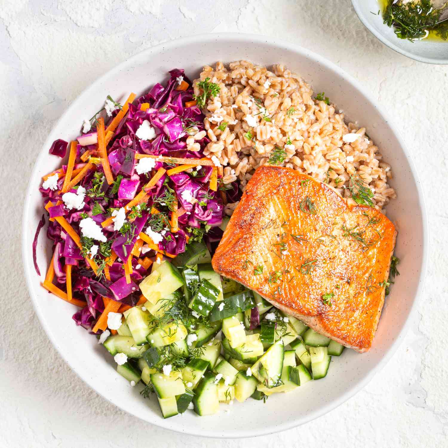 Grilled Salmon Power Bowl