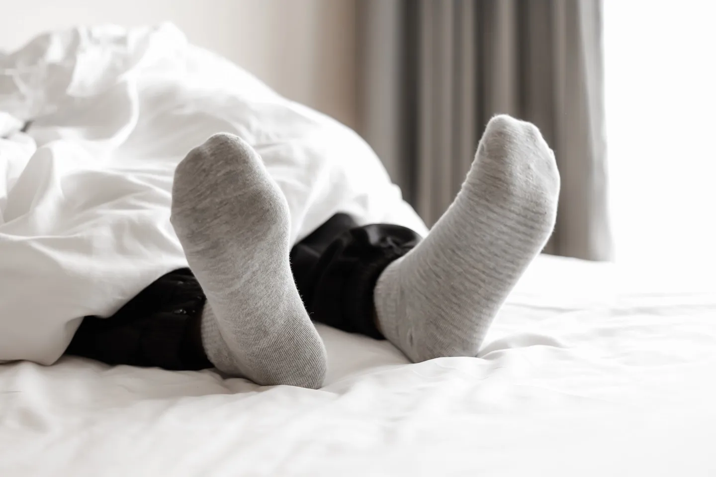 Why Warm Feet Help You Fall Asleep More Quickly