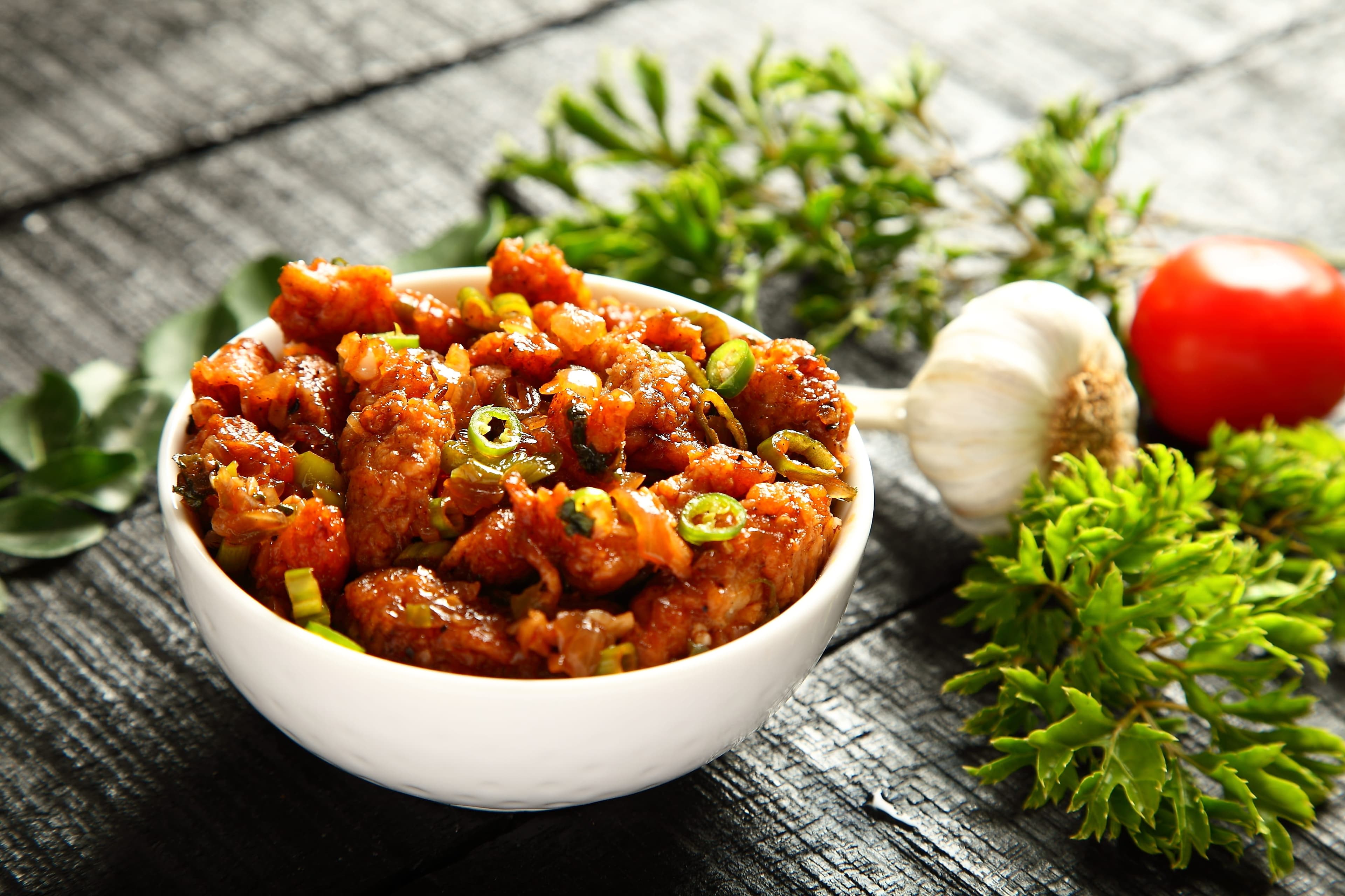 Spicy Chilli Soya Nuggets