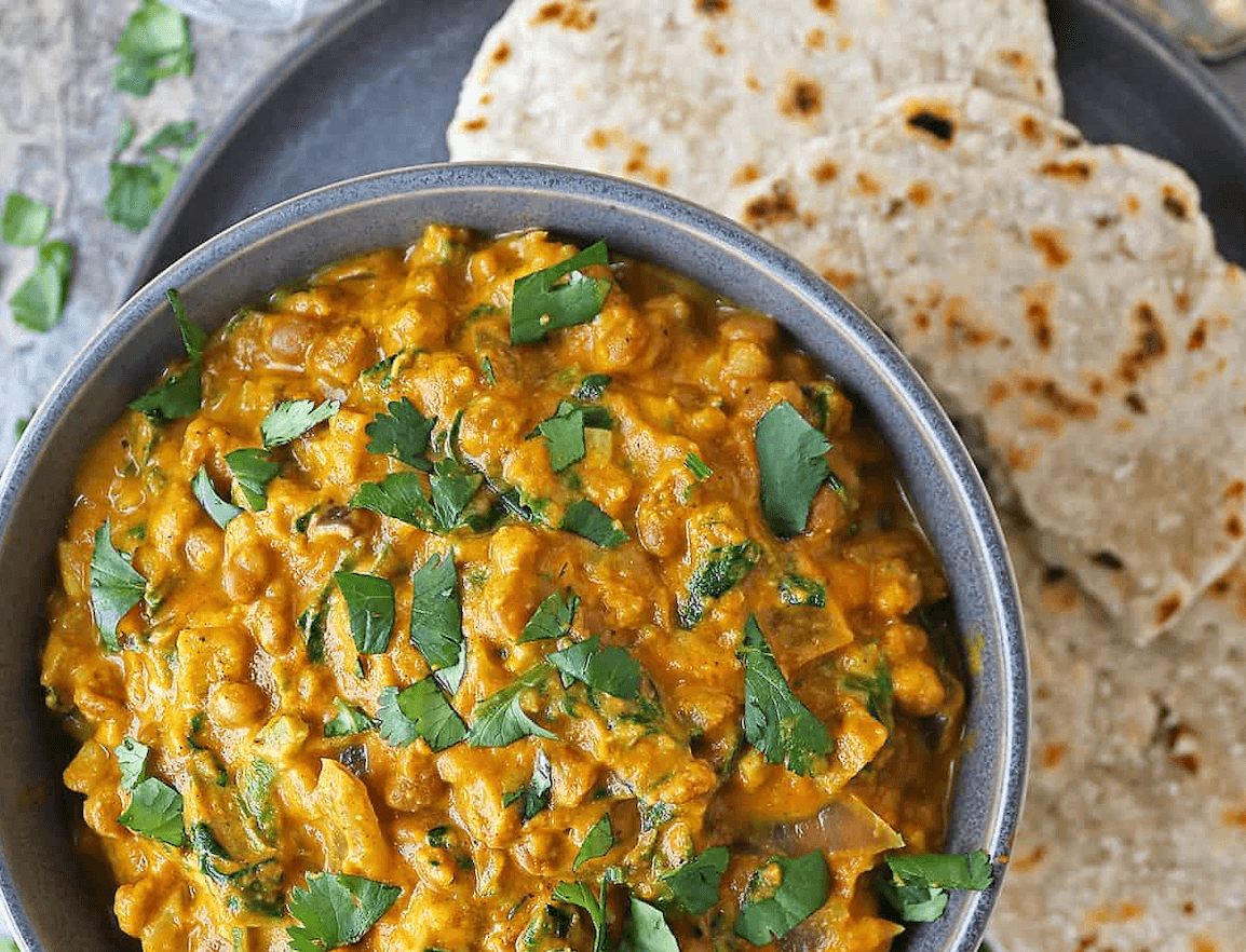 Healthy Red Lentil & Spinach Curry