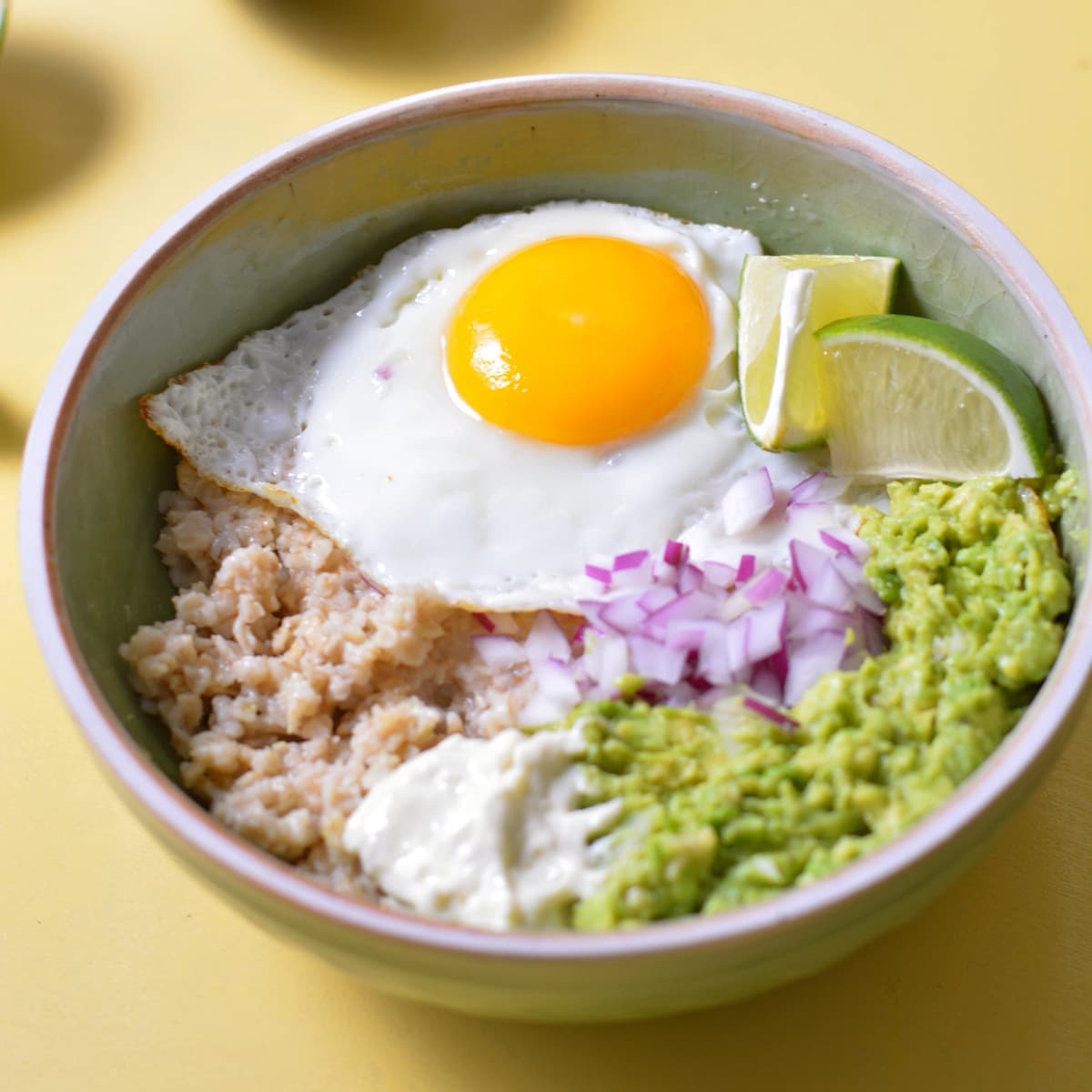 Savory Avocado Egg Bowl