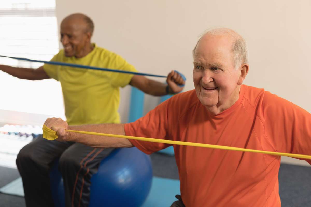 Stronger Joints with Elastic Band Training for Seniors