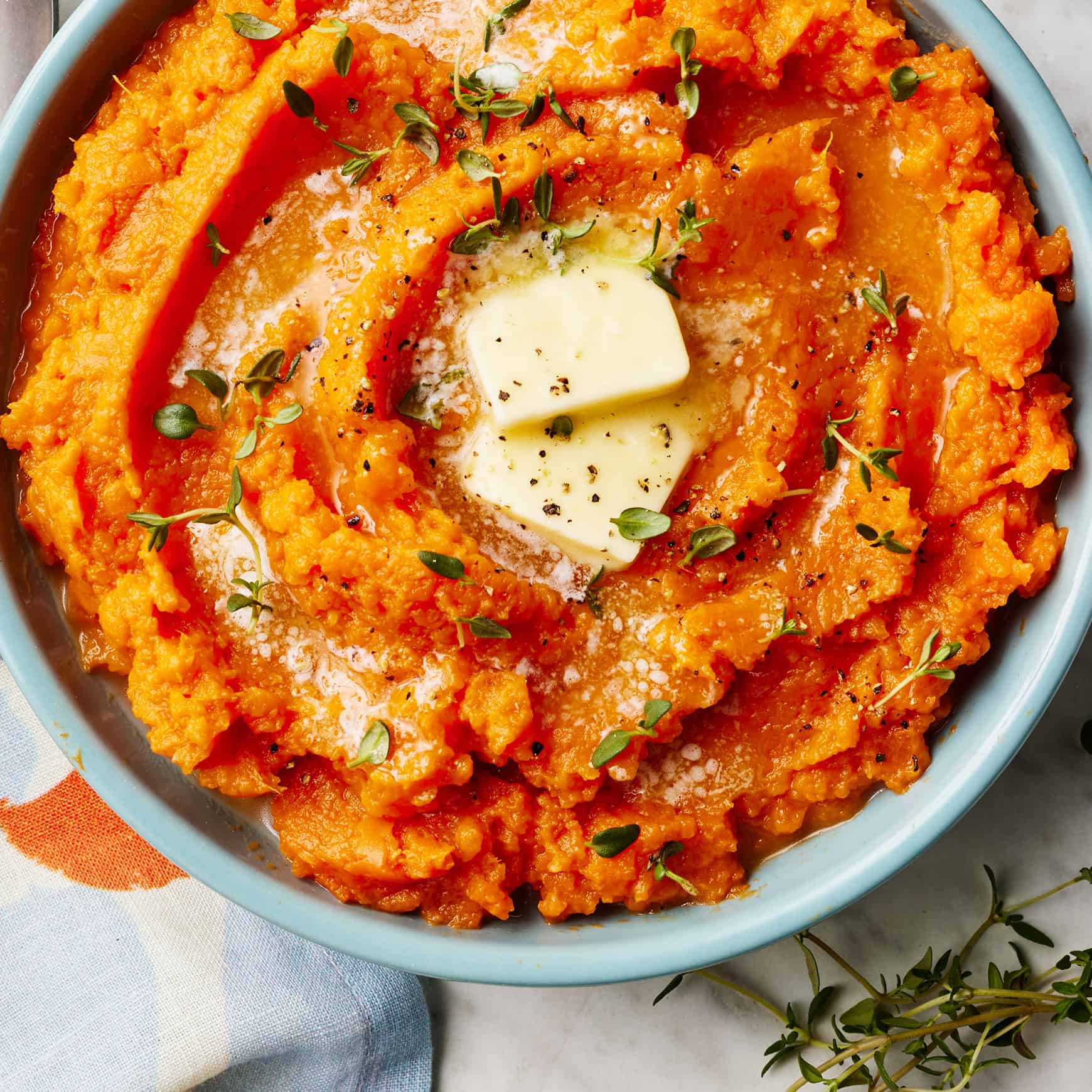 Healthy Mashed Sweet Potato