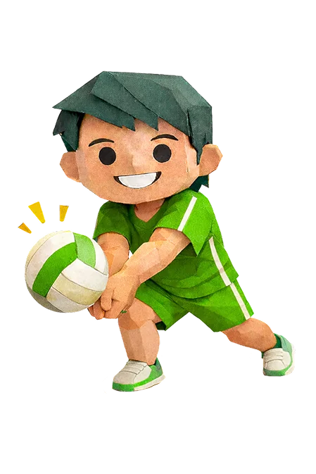 Volleyball character